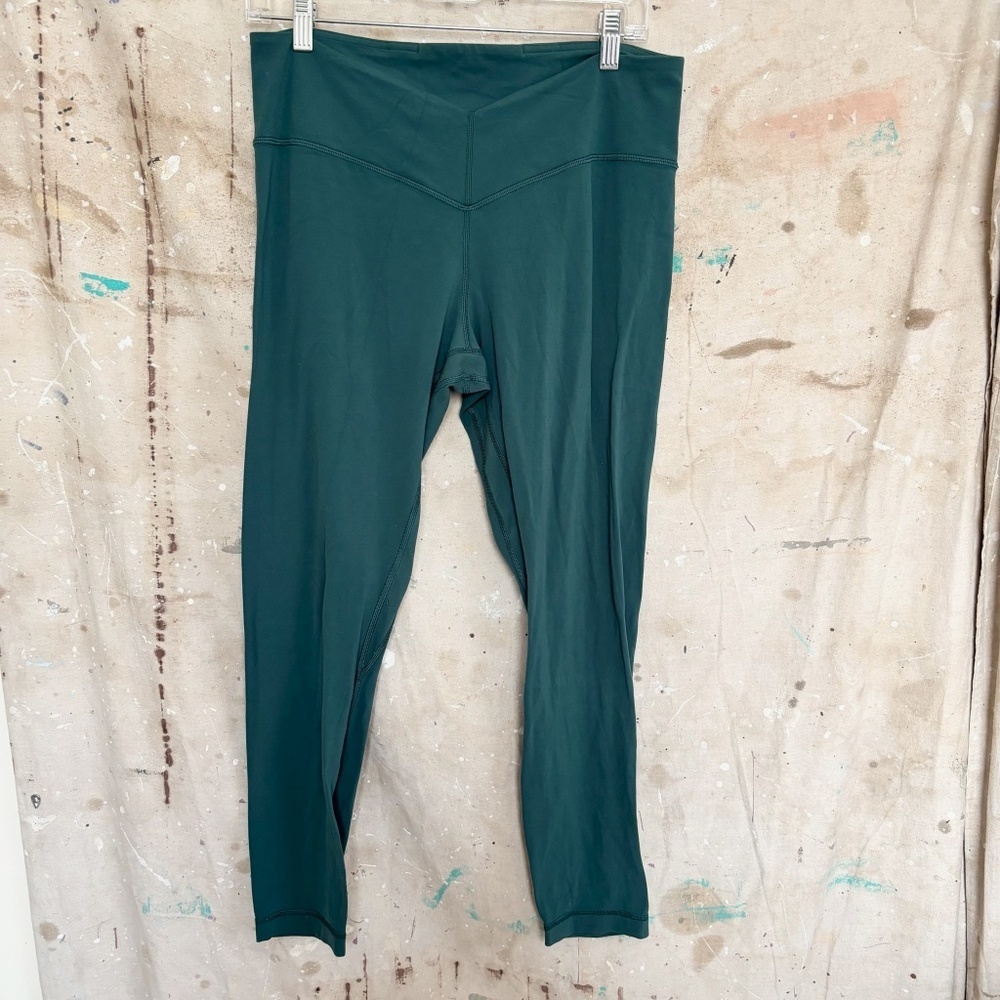 Lululemon Align V-Waist Pant 25", Green Jasper - Picture 3 of 6